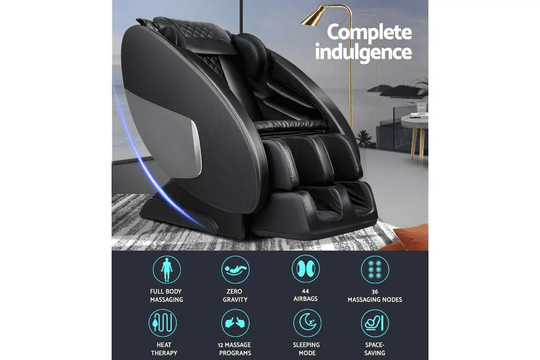 4D Professional Electric Massage Chair Recliner (Home Shiatsu Zero Gravity Heating Massager)