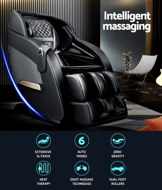 Zero Gravity Full Body Heated Shiatsu Massage Chair - best full body massage chair - full body shiatsu massage recliner - shiatsu massage chair - 2