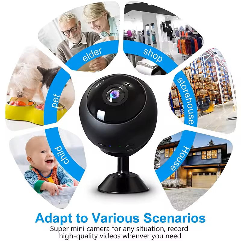 Motion Alarm APP Control micro wireless small surveillance camera