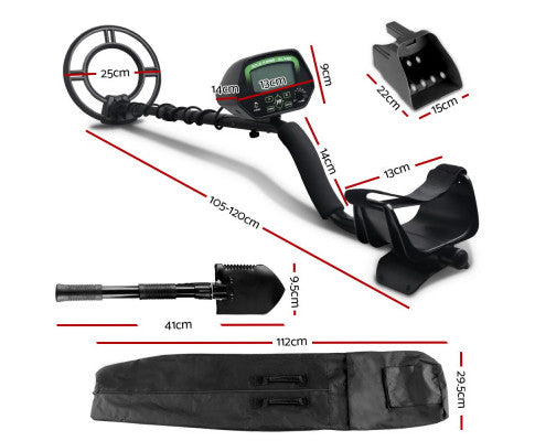 Metal Detector 220MM Deep Sensitive Waterproof