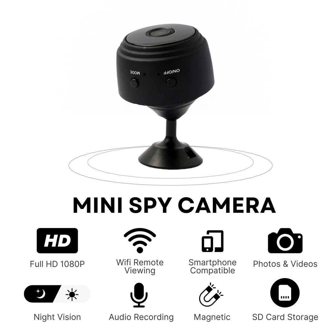 Mini Camera with Night Vision & Microphone