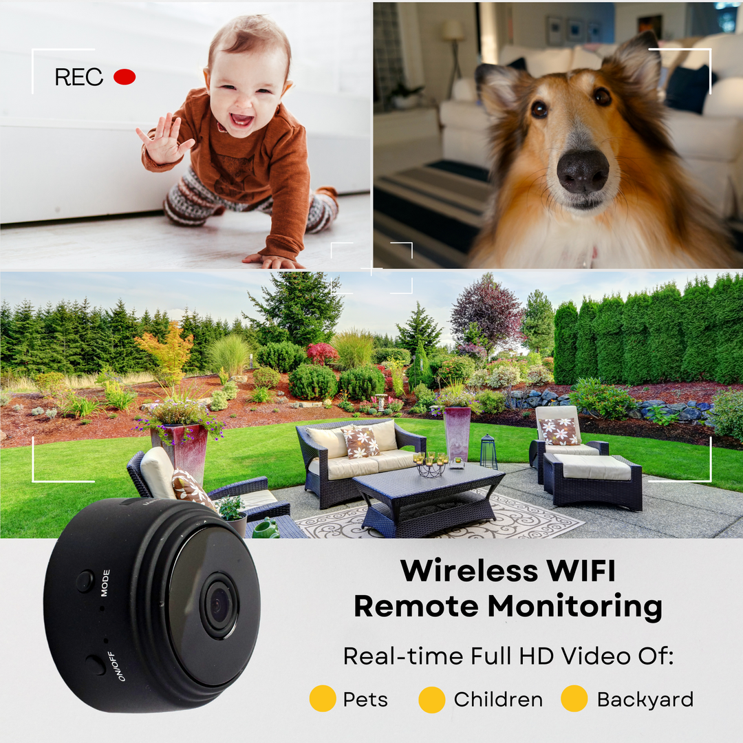 Mini Micro Security Camera with Night Vision  and Microphone