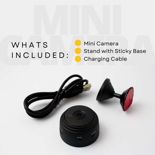 Mini Camera with Night Vision & Microphone
