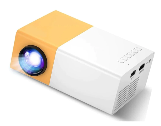HD Pocket Projector - Goes anywhere - media player and battery onboard - 2