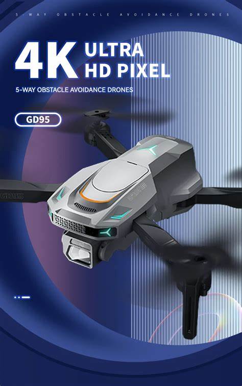 5G Pro Drone 4K UHD (3 x Battery Kit)