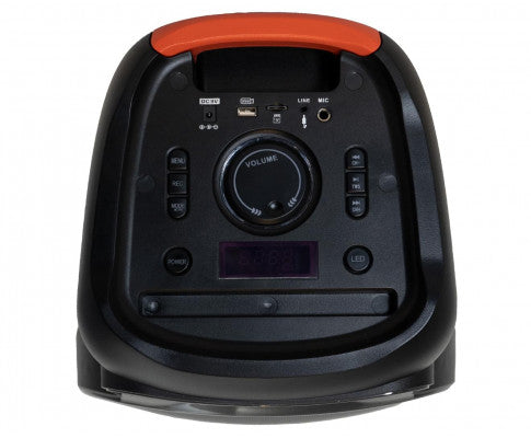 Holysmoke Raphe Bluetooth TWS Party Speaker 12" Portable Boom Box with LEDs