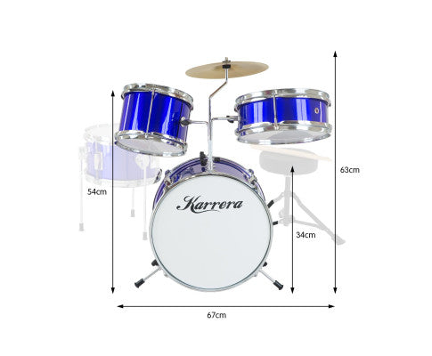 Junior Drum Kit Music Set for Children