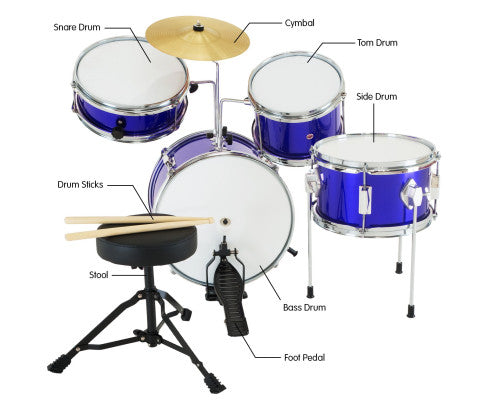 Junior Drum Kit Music Set for Children