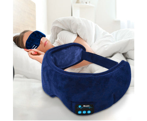 Wireless Bluetooth 5.0 Stereo Eye Mask Headphones Earphone Sleep Music Mask