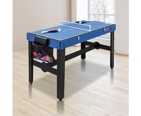 4FT 12-in-1 Combo Games Tables Foosball Soccer Basketball Hockey Pool Table Tennis