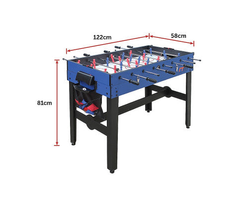 4FT 12-in-1 Combo Games Tables Foosball Soccer Basketball Hockey Pool Table Tennis