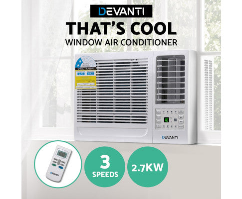 Window Air Conditioner Portable 2.7kW Wall Cooler