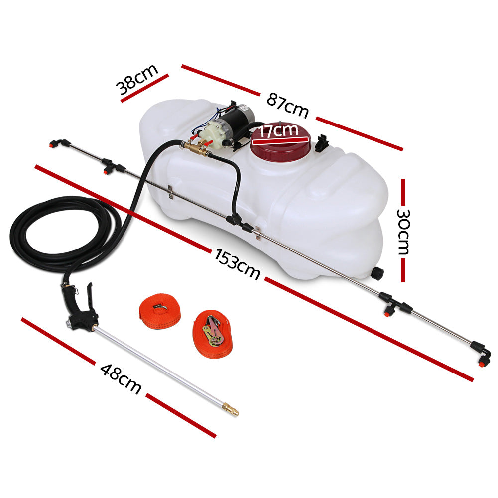 Boom Weed Sprayer 60L 1.5M Fixed Boom Garden Spray