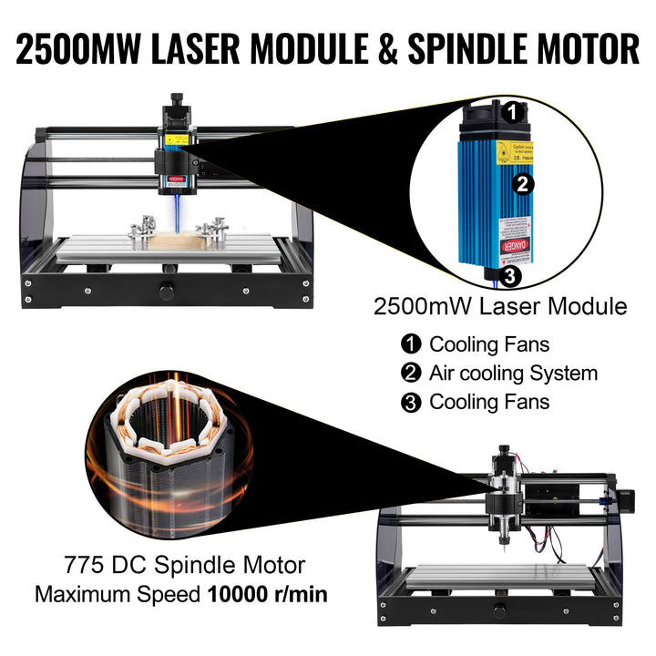 CNC 3018 Pro CNC Router + Laser Engraver