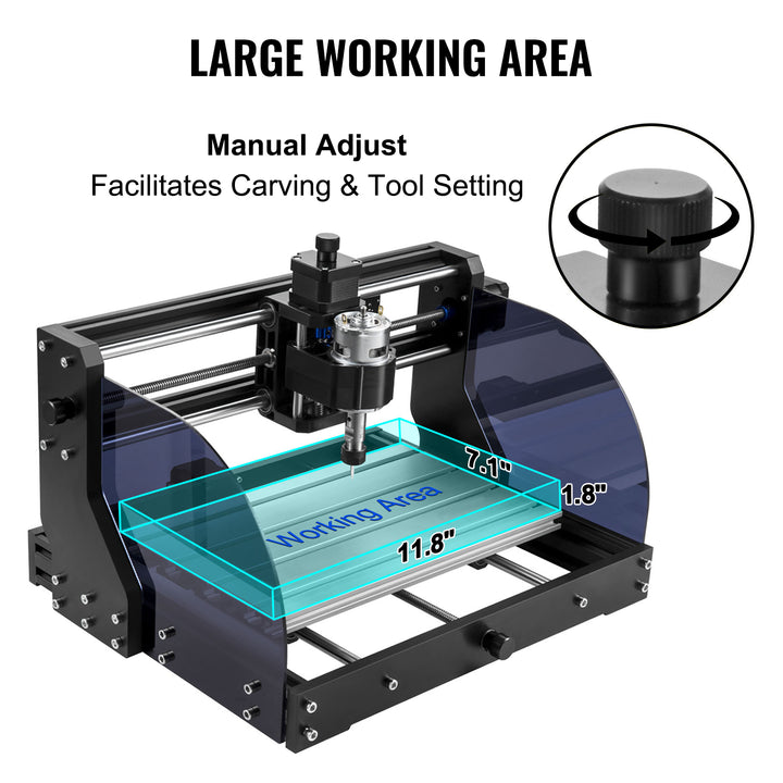 CNC 3018 Pro CNC Router + Laser Engraver