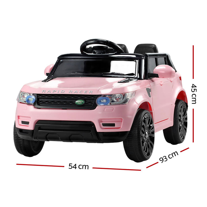 Kids Electric Ride On Car SUV Range Rover-inspired Cars Remote 12V Pink