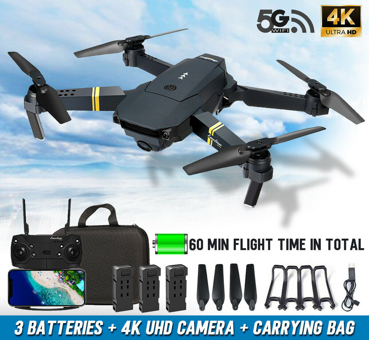 Eachine e58 4k camera hot sale