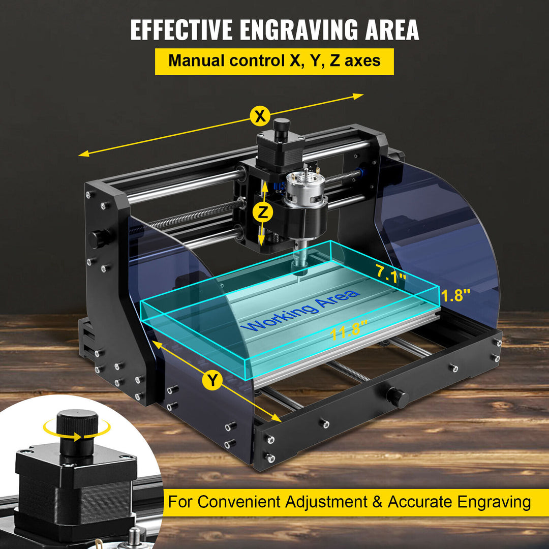 CNC 3018 Pro CNC Router + Laser Engraver