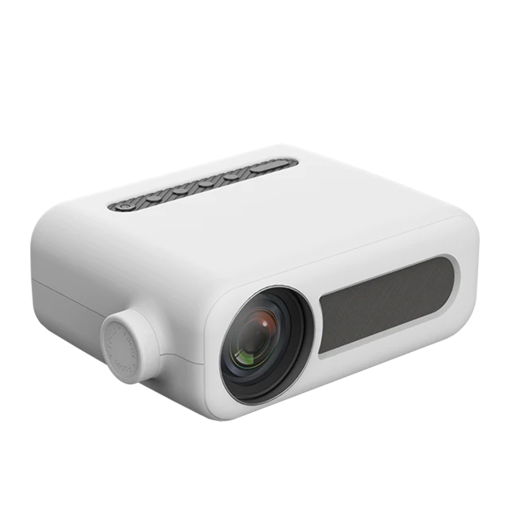 Portable Full HD Multimedia Mini Projector - mini projector reviews - outdoor movie projectors - small portable projectors - 1