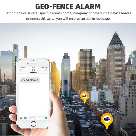 goe fence alarm on 4g gps tracker