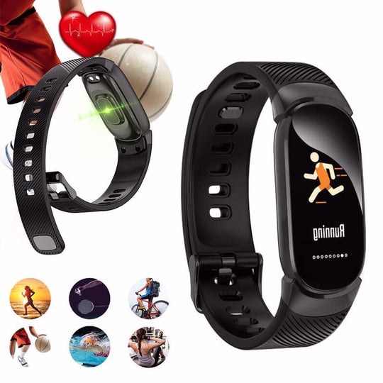 Wrist smartwatch for fitness - Bluetooth compatible with any phone