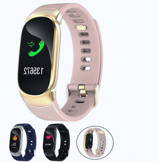 Wrist smartwatch for fitness - Bluetooth compatible with any phone