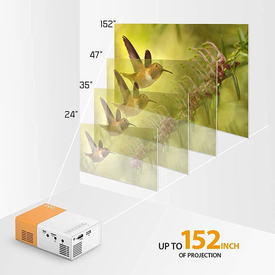 Amazing Tiny HD Projector - Only as big as your hand! -  5