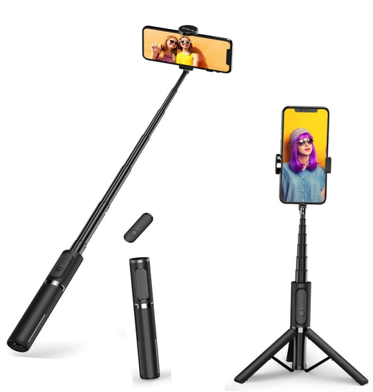 Telescopic Selfie Stick with Tripod (Fits any phone)