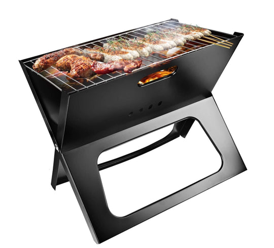 Portable Barbecue - Foldable BBQ grill - Perfect Barbie for Camping & home use