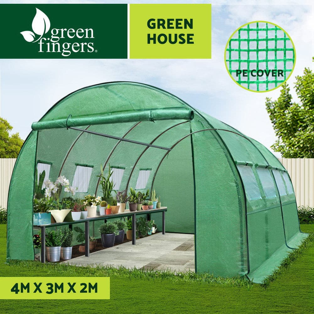 Greenhouse Tunnel Garden Green House Storage Walk in Shed Plant