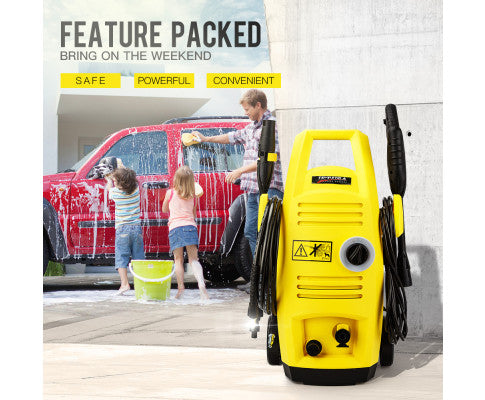 High Pressure Washer with Attachments – 3200 PSI Power