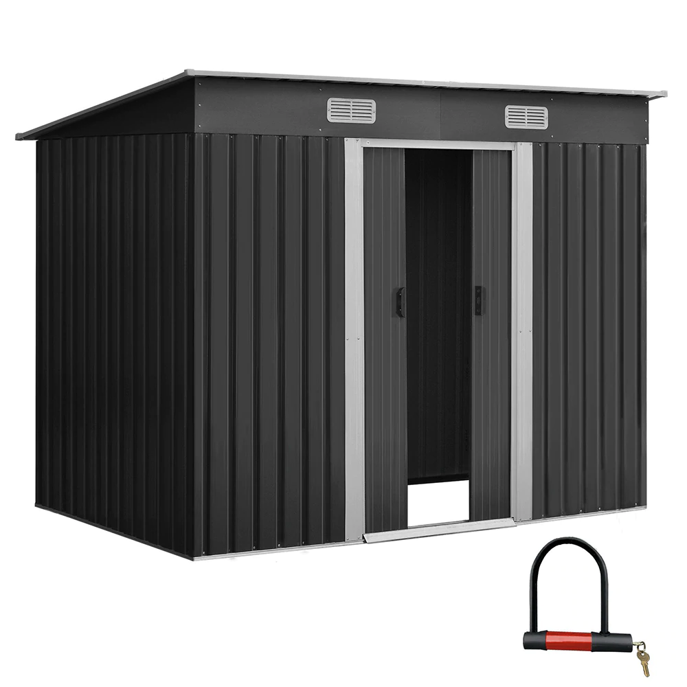 Tough Steel Aussie Outdoor Garden & Tool Shed - storage shed kits - garden shed plans - metal storage shed - 4