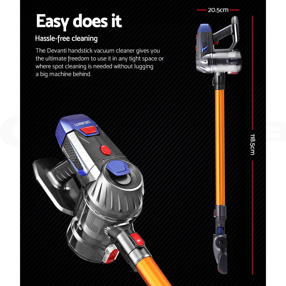 Handheld Vacuum Cleaner Cordless & Bag-less (Rechargeable) AU