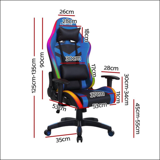 Gaming Office Chair Pro RGB LED