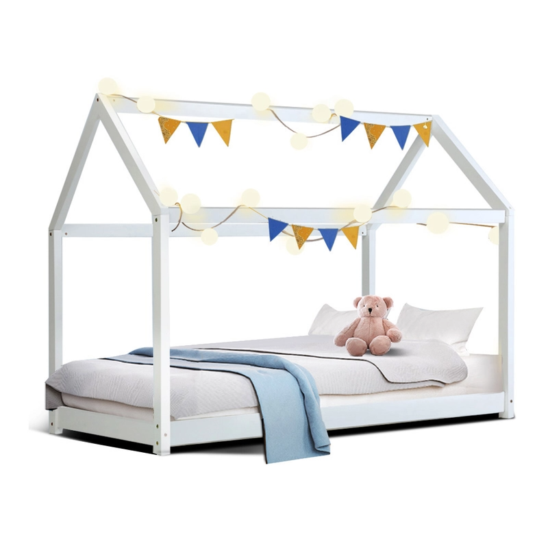 Premium Kids Wooden Bed Frame ( Single Size )