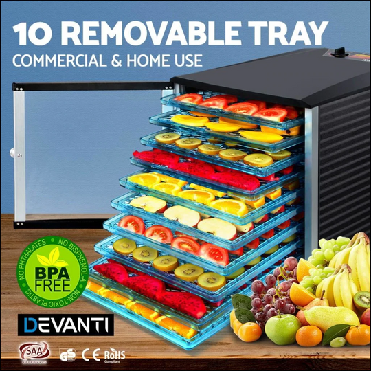 Pro Commercial Food Dehydrator w/ 10 Trays