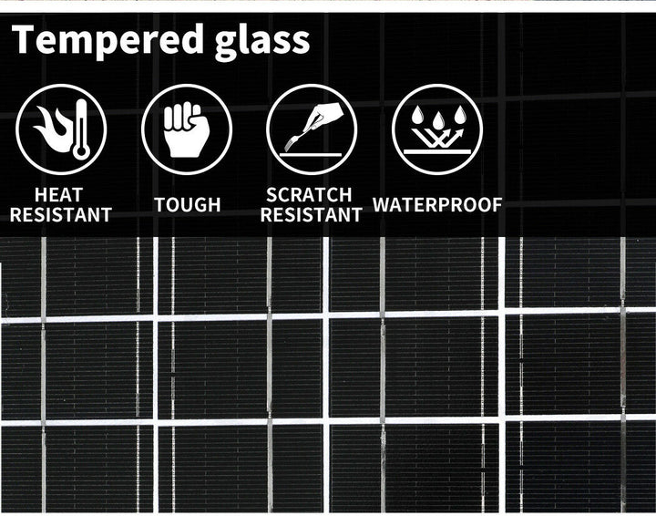 Portable Solar Panel Kit (10W 12V +10A Solar Panel with regulator) Perfect for Camping