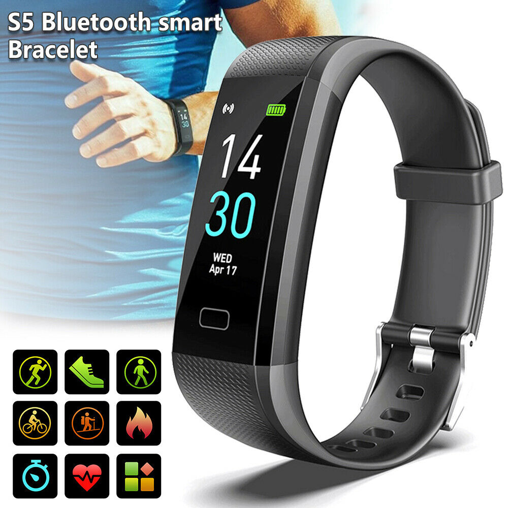 Buy Pro-Fit Inspire Very Fit Pro Smart Watch Activity Fitness Tracker IP68  Waterproof Heart Rate Monitor Compatible with iPhone & Android Calorie Step  Counter Pedometer for Men Women (ID205) (Black) Online at