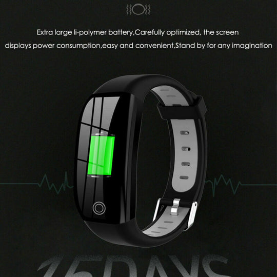 Smart Fit Watch - Bit Fitness Tracker with heart monitor