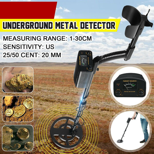 Pro Metal Detector Treasure Hunter for all metals ( sensitivity 1-30cm)