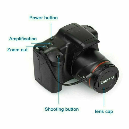 Digital Camera with 16X Zoom and Digital Screen
