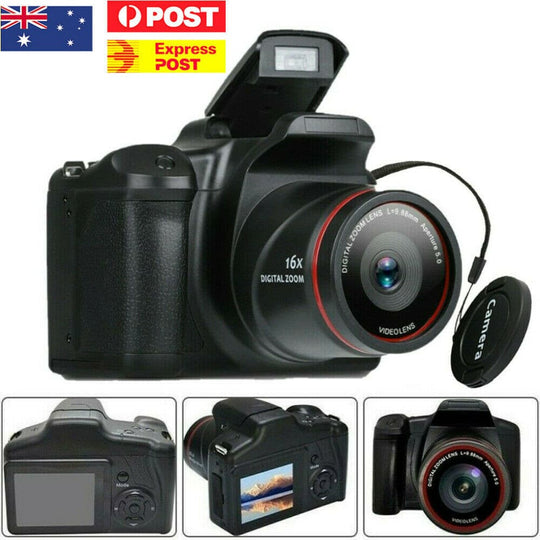 Digital Camera with 16X Zoom and Digital Screen