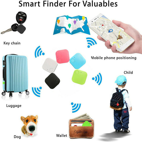 GPS Tracker Car Alarm Locator in Realtime for Kids/Pets/Wallet/Keys