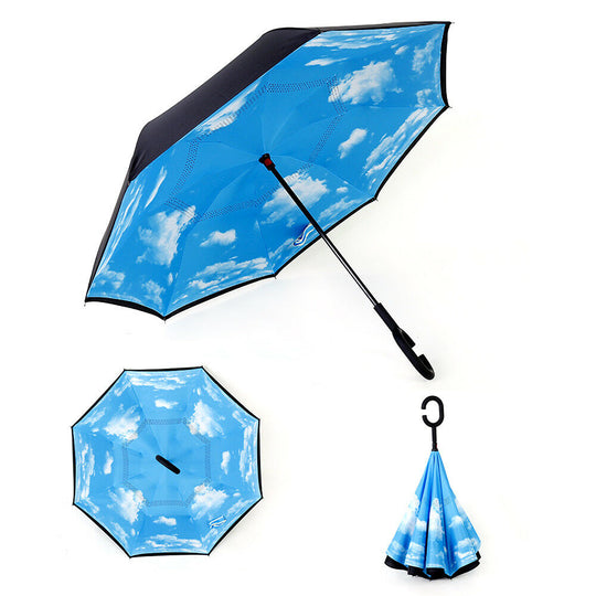 Windproof Reverse Umbrella (Ultra Resistant Windproof)