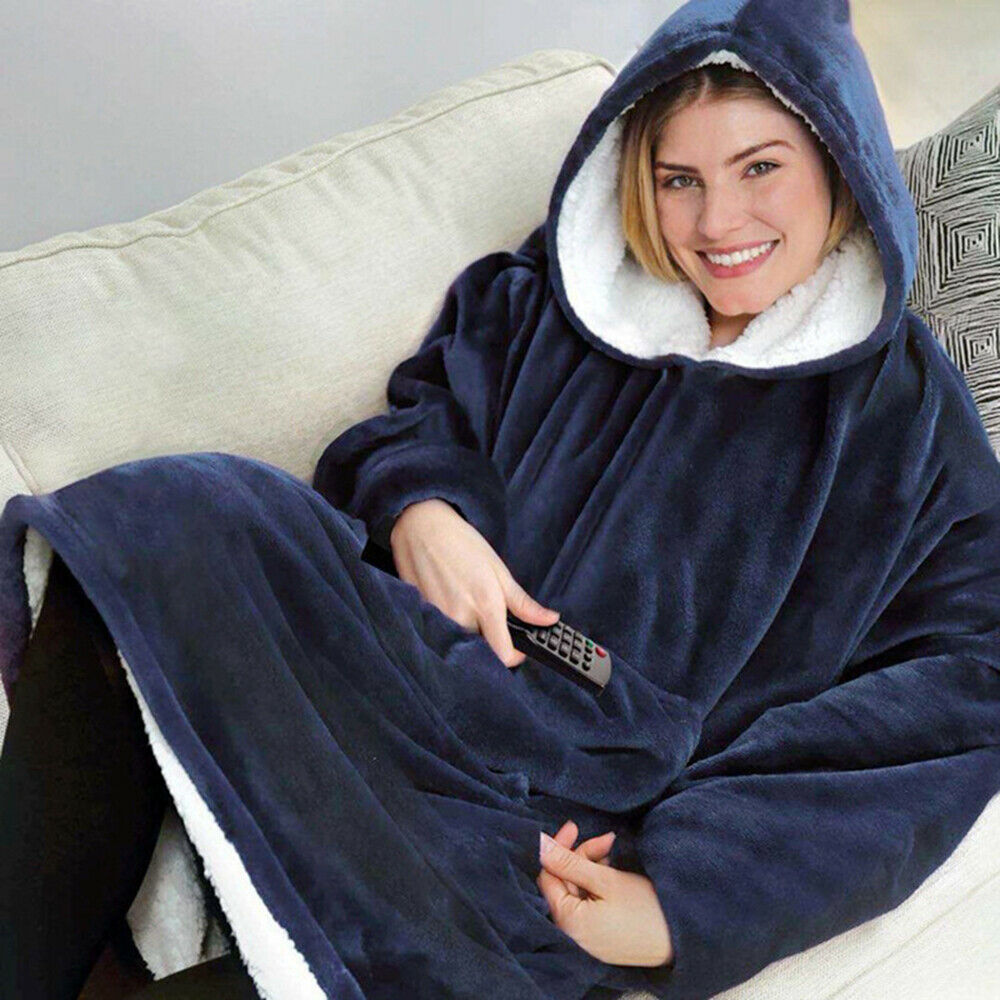 Giant Warm Comfy Hoodie Blanket