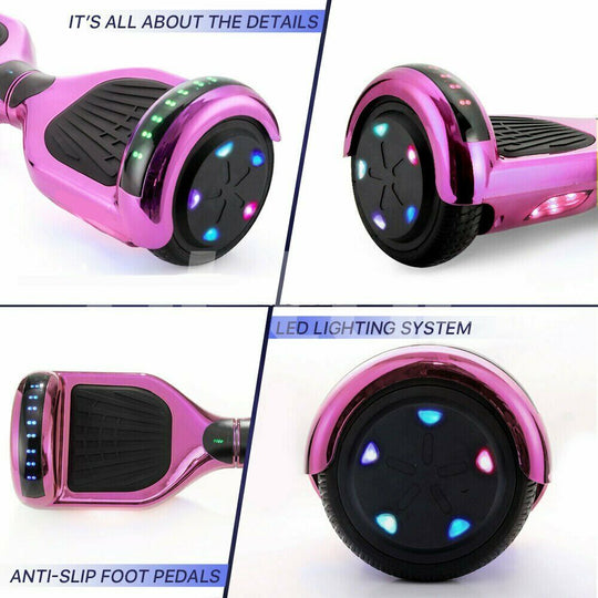 Electric Hoverboard with Bluetooth Speaker AU