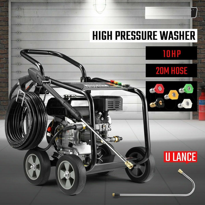 Professional 10-HP 4-Stroke High-Pressure Washer