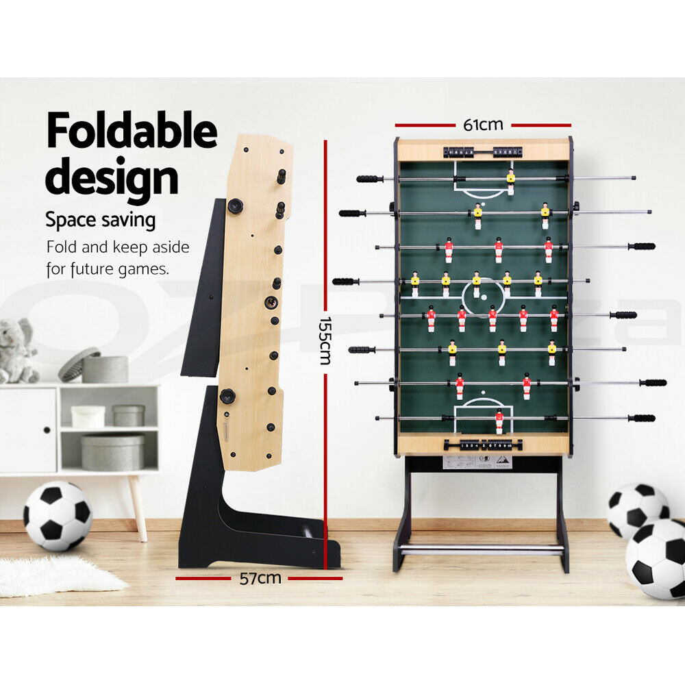 Foldable Soccer Table Home Football Game 4FT