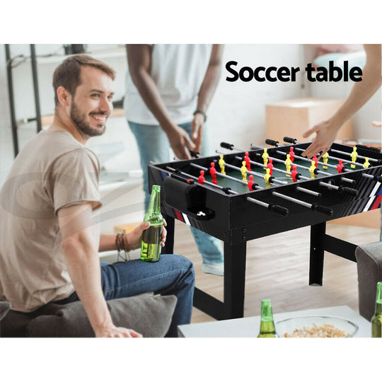 4-In-1 Games Table (Soccer, Tennis, Pool, Air Hockey) - combination game table - 	convertible game table - game room essentials - 3