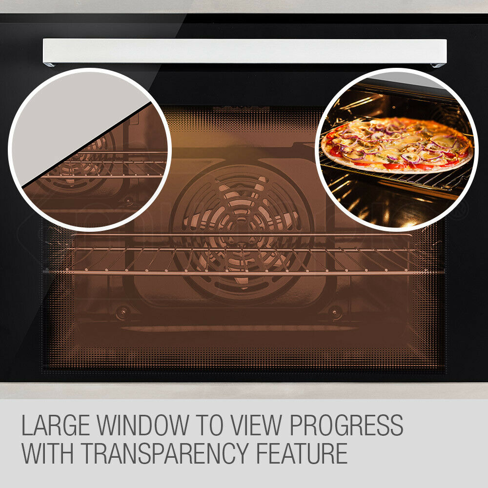 Fan Forced Electric Oven with Grill & Touch Control